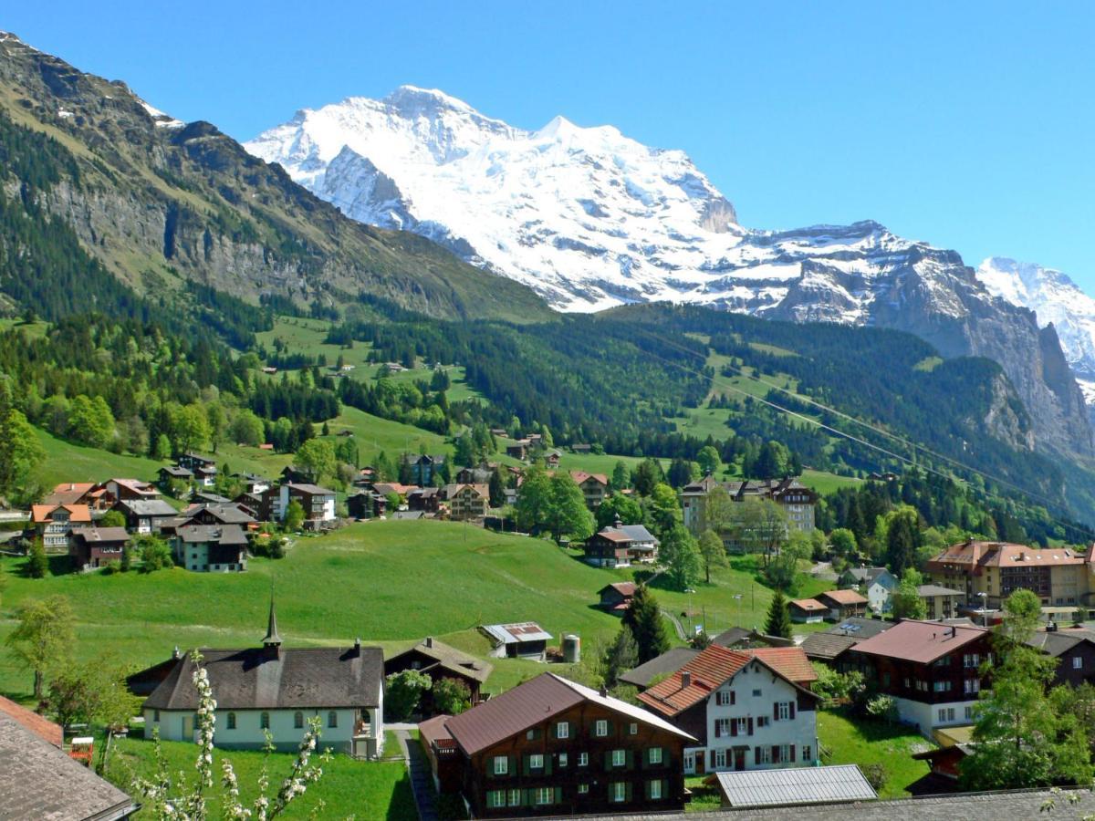 Apartment Eiger Residence Apt-A-425 By Interhome Wengen Esterno foto